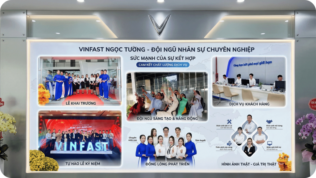 Nhân sự VinFast Ngọc Tường