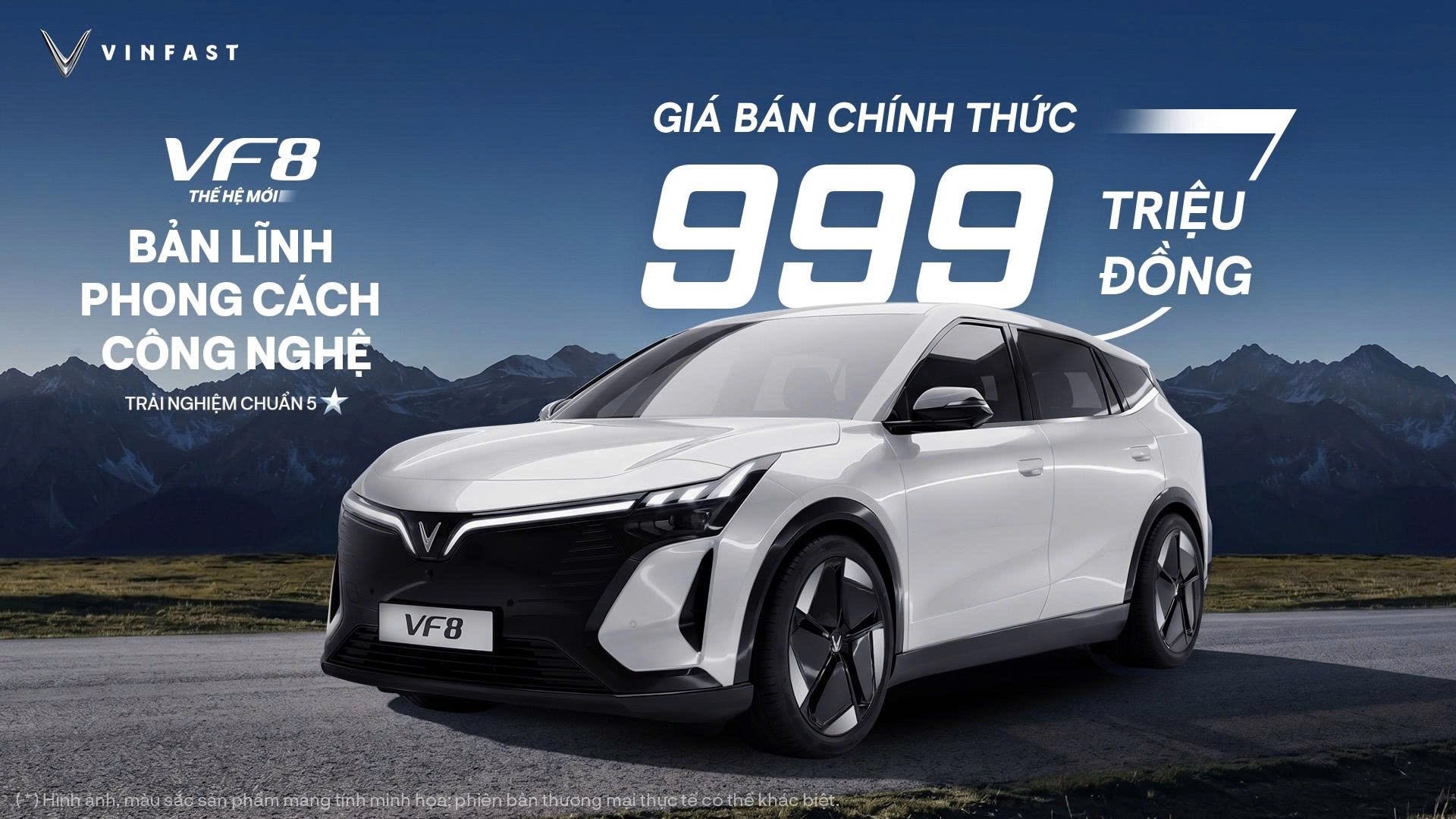 VinFast VF8 Thế hệ mới